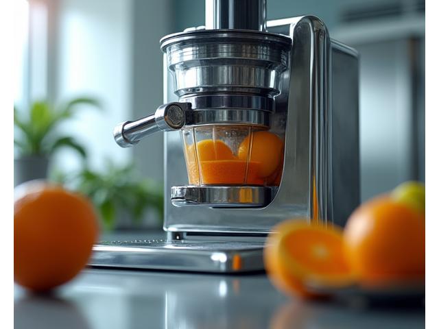 Mesin cold press moden mengekstrak jus tanpa haba